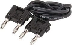 Pomona - Electrical Test Equipment Cable Assembly - Use with Double Banana Plugs - Best Tool & Supply