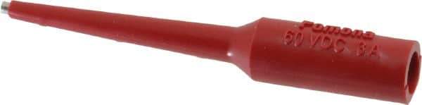 Pomona - Red Electrical Test Equipment Adapter - Use with Connecting Test Leads - Best Tool & Supply