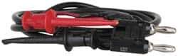 Pomona - Black/Red Electrical Test Equipment Clip - Use with Banana Plugs - Best Tool & Supply