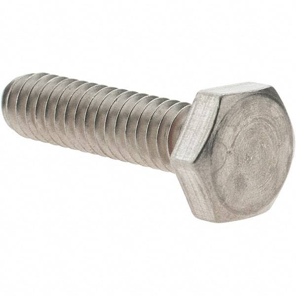 APM HEXSEAL - 5/16-18, Grade 18-8 Stainless Steel, Self Sealing Hex Bolt - Passivated, 1" Length Under Head, Silicone O Ring, UNC Thread - Best Tool & Supply