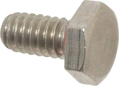APM HEXSEAL - 1/4-20, Grade 18-8 Stainless Steel, Self Sealing Hex Bolt - Passivated, 1/2" Length Under Head, Silicone O Ring, UNC Thread - Best Tool & Supply
