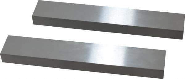 Value Collection - 6" Long x 1" High x 1/2" Thick, Tool Steel Parallel - Sold as Matched Pair - Best Tool & Supply