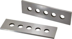 Value Collection - 6" Long x 1-3/4" High x 3/16" Thick, Tool Steel Two Face Parallel - 0.0003" Parallelism, Sold as Individual - Best Tool & Supply