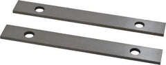 Value Collection - 6" Long x 3/4" High x 1/8" Thick, Tool Steel Parallel - 0.0002" Parallelism, Sold as Matched Pair - Best Tool & Supply