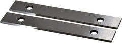 Value Collection - 6" Long x 7/8" High x 1/8" Thick, Tool Steel Parallel - 0.0002" Parallelism, Sold as Matched Pair - Best Tool & Supply