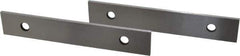 Value Collection - 6" Long x 1" High x 1/8" Thick, Tool Steel Parallel - 0.0002" Parallelism, Sold as Matched Pair - Best Tool & Supply