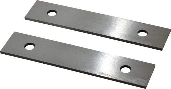 Value Collection - 6" Long x 1-1/4" High x 1/8" Thick, Tool Steel Parallel - 0.0002" Parallelism, Sold as Matched Pair - Best Tool & Supply