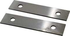 Value Collection - 6" Long x 1-3/8" High x 1/8" Thick, Tool Steel Parallel - 0.0002" Parallelism, Sold as Matched Pair - Best Tool & Supply