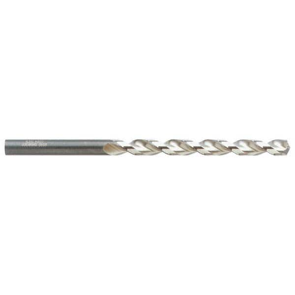 Taper Length Drill Bit: 0.4331″ Dia, 130 ° Bright/Uncoated, RH Cut, Parabolic Flute, Straight Shank, Series 336