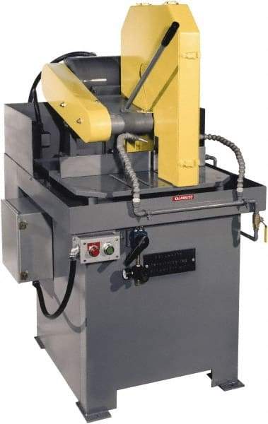 Kalamazoo - 20" Blade Diam, 1" Arbor Hole, Straight Chop & Cutoff Saw - 1,550 RPM, 20 hp, 220/440 Volts, 3 Phase - Best Tool & Supply