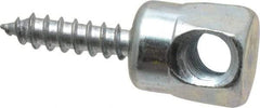 ITW Buildex - 3/8" Zinc-Plated Steel Horizontal (Cross Drilled) Mount Threaded Rod Anchor - 3/8" Diam x 1" Long, 670 Lb Ultimate Pullout, For Use with Wood - Best Tool & Supply