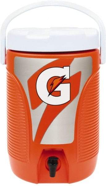 Gatorade - 3 Gal Cooler - Plastic, Orange - Best Tool & Supply