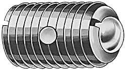 TE-CO - 5/16-18, 0.156" Ball Diam, 37/64" Body Length, 0.04" Max Ball Reach, Threaded Ball Plunger - Stainless Steel Body, Stainless Steel Ball, 4 Lb Initial End Force, 9 Lb Final End Force, Locking Element - Best Tool & Supply