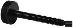 Thumb Screws & Hand Knobs; System of Measurement: Inch; Head Type: Knurled; Shoulder Type: Without Shoulder; Overall Length: 2.4375 in; Tip Type: Swivel Pad; Material: Steel; Finish: Black Oxide; Overall Length (Decimal Inch): 2.4375; Finish/Coating: Blac