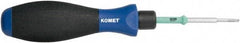 Komet - TP10 Torx Plus Drive, Flag Handle Driver for Indexable Tools - Compatible with Clamp Screws, Insert Screws - Best Tool & Supply