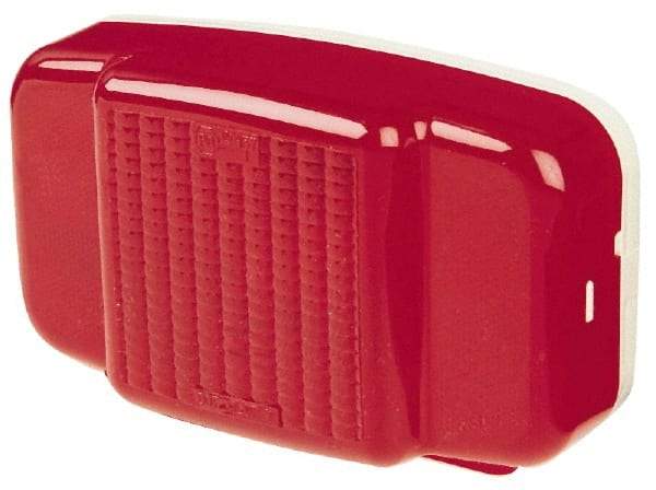 Peterson - 8-13/16" Long x 5-1/16" Wide Red Towing Lights - 12 Volt, Plastic - Best Tool & Supply