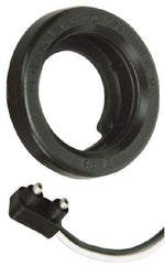 Peterson - 2-3/4" Diam, Black Lens & Reflector - Rubber - Best Tool & Supply