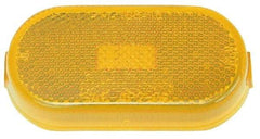 Peterson - 4-1/8" Long x 2" Wide, Amber Lens & Reflector - Plastic, 12 Volt - Best Tool & Supply