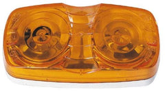 Peterson - 4" Long x 2" Wide, Amber Lens & Reflector - Plastic, 12 Volt - Best Tool & Supply