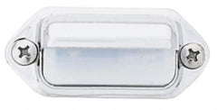 Peterson - 2" Long x 1-3/16" Wide, Clear Lens & Reflector - Plastic, 12 Volt - Best Tool & Supply