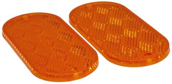 Peterson - Amber Lens & Reflector - Plastic - Best Tool & Supply