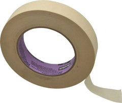 3M - 1" Wide x 60 Yd Long Tan Paper Masking Tape - Series 2040, 5.5 mil Thick, 23 In/Lb Tensile Strength - Best Tool & Supply