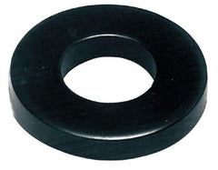 Jergens - 1" Screw, Grade 1010 Steel Standard Flat Washer - 1-1/32" ID x 2" OD, 3/16" Thick, Plain Finish - Best Tool & Supply