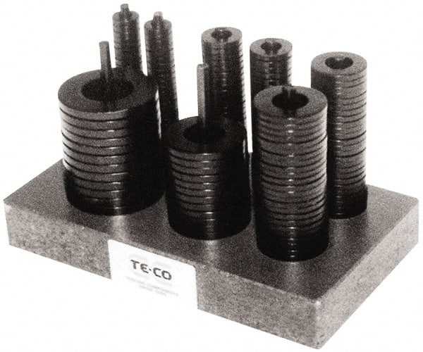 TE-CO - Washer Assortments Type: Flat Number of Pieces: 40 - Best Tool & Supply