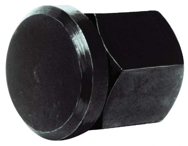 Gibraltar - 3/4-10, Black Oxide Finish, Steel Swivel Hex Nut - 1" Pad, 7/8" Wide x 1" High x 1/2" Deep - Best Tool & Supply