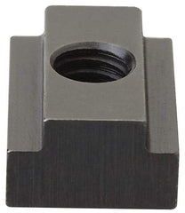 Gibraltar - 7/8-9 Tapped Through T Slot Nut - 1-5/16" Slot Width, 2 x 15/16" Base Width x Height, 2 x 1-1/4" OAL x Height - Best Tool & Supply