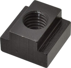 TE-CO - 5/8-11 Blind Tapped T Slot Nut - 3/4" Slot Width, 1-1/4 x 15/32" Base Width x Height, 1-1/4 x 3/4" OAL x Height - Best Tool & Supply