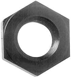 Gibraltar - 7/8-9 UNC Alloy Steel Right Hand Heavy Hex Jam Nut - 1-7/16" Across Flats, 31/64" High, Black Oxide Finish - Best Tool & Supply