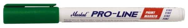 Markal - Green Liquid Enamel-Based Paint Marker - Fine Tip, Alcohol Base Ink - Best Tool & Supply