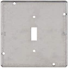 Cooper Crouse-Hinds - Electrical Outlet Box Steel Square Surface Cover - Best Tool & Supply