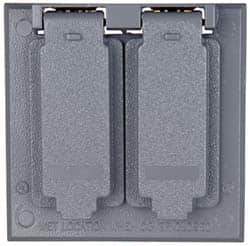 Cooper Crouse-Hinds - Electrical Outlet Box Aluminum Weatherproof Cover - Includes Gasket - Best Tool & Supply