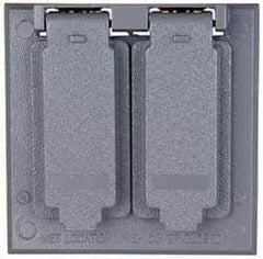 Cooper Crouse-Hinds - Electrical Outlet Box Aluminum Weatherproof Cover - Includes Gasket - Best Tool & Supply