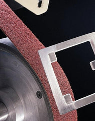 3M - 4" Wide x 90" OAL, Aluminum Oxide Abrasive Belt - Aluminum Oxide, Very Fine, Nonwoven, Series SC-BL - Best Tool & Supply