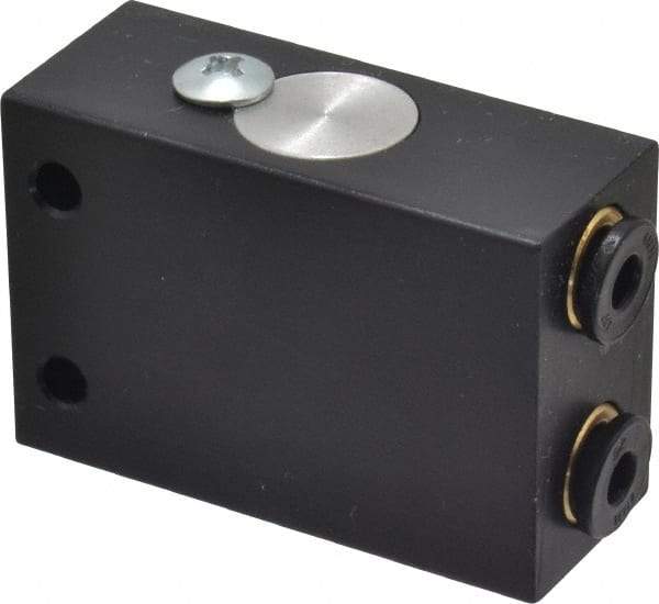 Mead - 0.11 CV Rate & 100 Max psi Binary Air Valve - Alternating Outputs - Best Tool & Supply