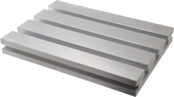 Mitee-Bite - 330.2mm Long x 228.6mm Wide x 37.6mm High Aluminum Fixture Plate - 12.7mm Plate Thickness - Best Tool & Supply