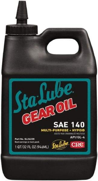 CRC - Bottle, Mineral Gear Oil - 27.5 St Viscosity at 100°C, ISO 460 - Best Tool & Supply