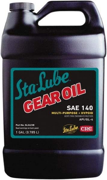 CRC - 1 Gal Bottle, Mineral Gear Oil - 27.5 St Viscosity at 100°C, ISO 460 - Best Tool & Supply