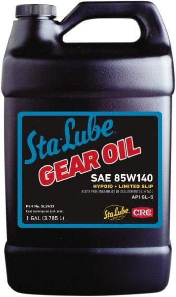 CRC - 1 Gal Bottle, Mineral Gear Oil - 27 St Viscosity at 100°C, ISO 460 - Best Tool & Supply