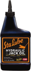 CRC - 15 oz Bottle Mineral Hydraulic Oil - 0150°F, SAE 20, ISO 46 - Best Tool & Supply