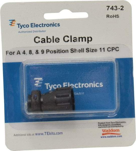 Tyco/Amp - Plastic Clamp - For #11 to 4 Wire - Best Tool & Supply