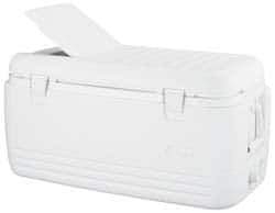 Igloo - 100 Qt Ice Chest - Plastic, White - Best Tool & Supply