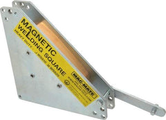 Mag-Mate - 8" Wide x 1-5/8" Deep x 8" High, Rare Earth Magnetic Welding & Fabrication Square - 325 Lb Average Pull Force - Best Tool & Supply