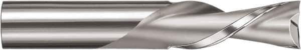 SGS - 5/32" Cutting Diam x 5/8" Length of Cut, 2 Flute, Downcut Spiral Router Bit - Uncoated, Right Hand Cut, Solid Carbide, 2-1/2" OAL x 1/4" Shank Diam, Square End - Best Tool & Supply