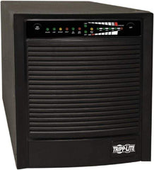 Tripp-Lite - 15 Amp, 1,500 VA, Tower & Rack Mount Online Backup Uninterruptible Power Supply - Backup 4-1/2 min with Full Load & 13 min with Half Load, 120 VAC Input & Output, 1,200 Watt Output, 1 Phases, 6 Outlets - Best Tool & Supply