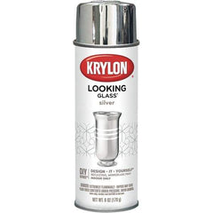 Krylon - Silver, Gloss, Looking Glass Paint Spray Paint - 6 oz Container - Best Tool & Supply