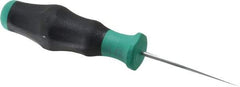 Wera - 156mm OAL Standard Slotted Screwdriver - 75mm Blade Length, Round Shank, Ergonomic Handle - Best Tool & Supply